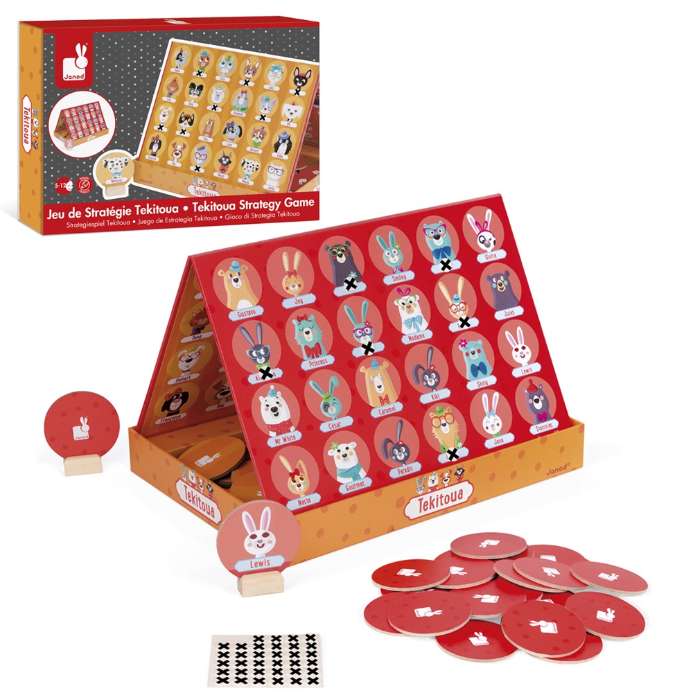 Janod, Strateška družabna igra Tekitoua (Ugani kdo sem)