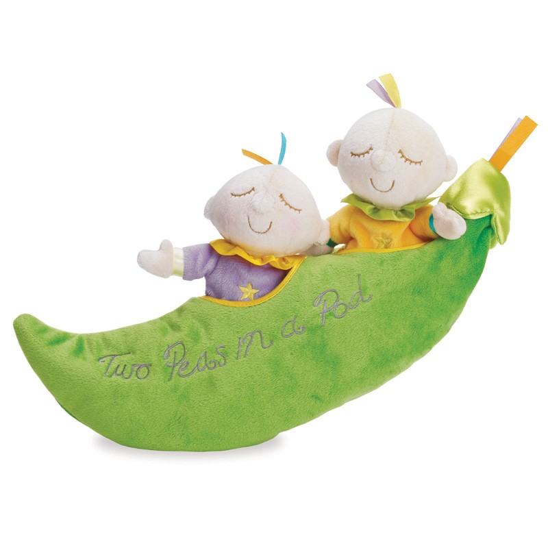 Mehak dojenček oz. punčka Snuggle Pods, Two Peas in a Pod