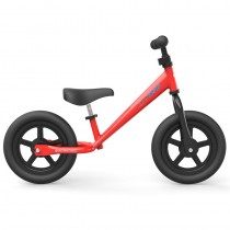 KiddiMoto Super Junior otroški kovinski poganjalec v rdeči barvi