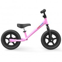 KiddiMoto Super Junior otroški kovinski poganjalec v roza barvi