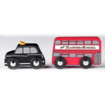 Tidlo, Londonski taxi in dvonadstropni avtobus