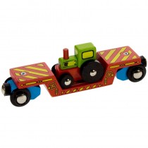Leseni vlakci, Vagon za traktor
