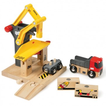 BRIO dodatki za lesene vlakce, Tovorni terminal