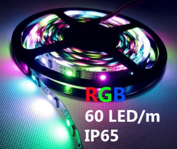 LED trak RGB, 5m, 60LED/m, IP65