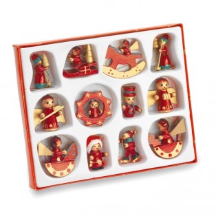 12 božičnih okraskov