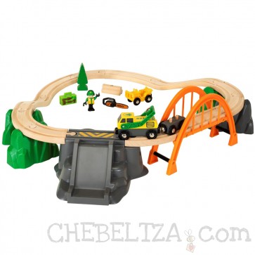 Lesena železnica Brio, Gozdarski vlak