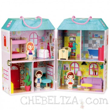 Vilac, Prenosna hišica za punčke (6314)